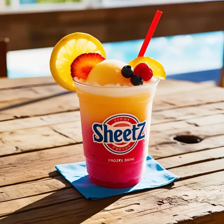Sheetz Frozen Drink Menu Prices